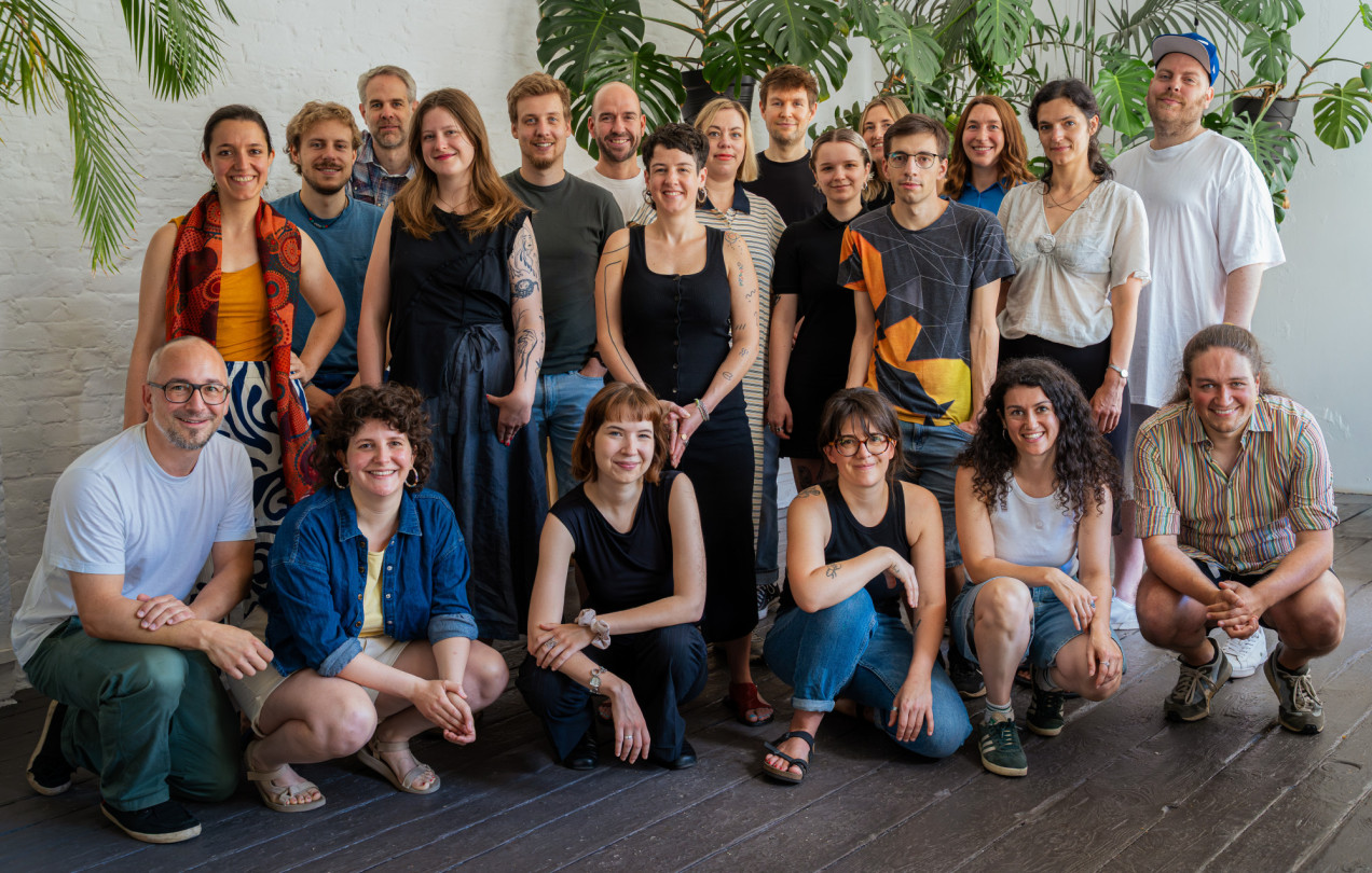 Gruppenfoto des abgeordnetenwatch teams 2026