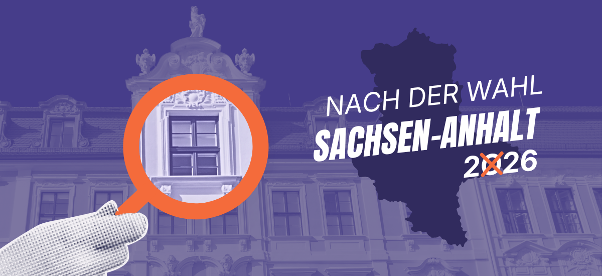 Symbolbild Lupe Sachsen-Anhalt