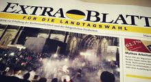 AfD-nahe Wahlkampfzeitung Extra-Blatt