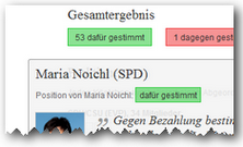Petitions-Check auf abgeordnetenwatch