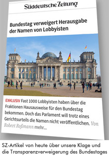 SZ-Artikel von heute