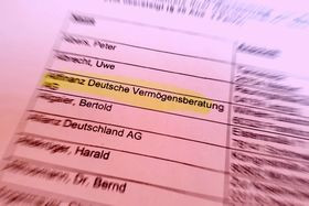 Ausriss CDU-Rechenschaftsbericht 2018