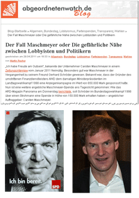 Grafik Maschmeyer-Schröder