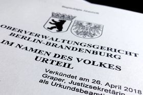 Ausschnitt OVG-Urteil zu Parteispenden