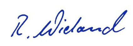 Unterschrift Ralf Wieland